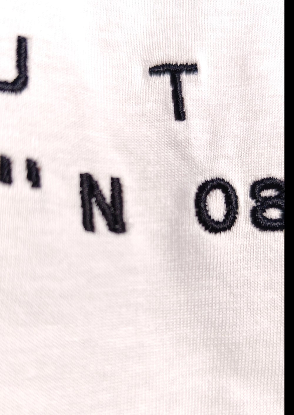 Camiseta Coordenadas Blanco Vintage