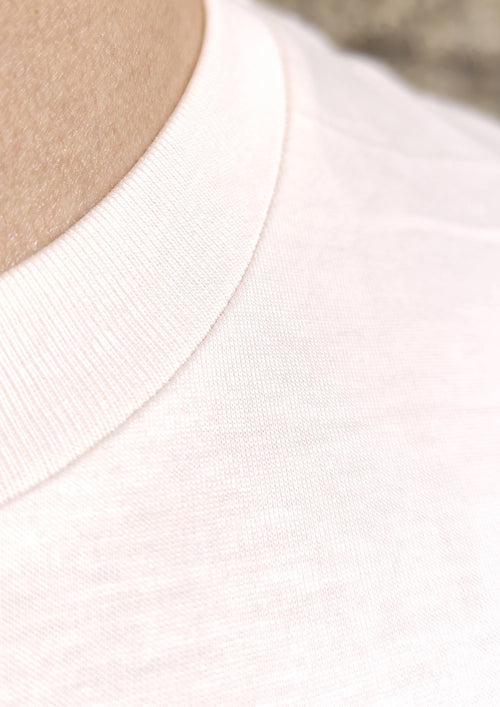 Camiseta Coordenadas Blanco Vintage