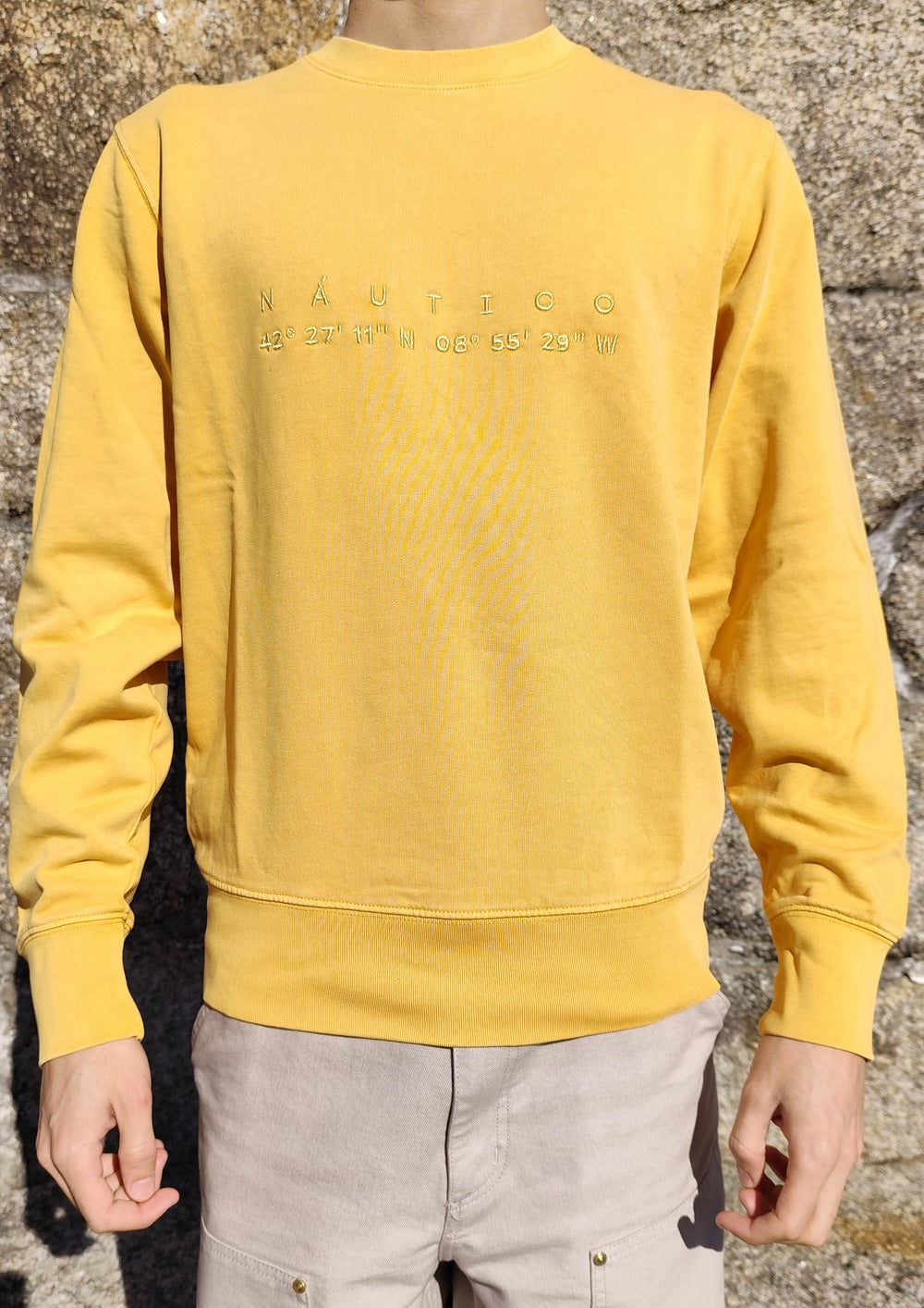 Sudadera Mostaza Vintage