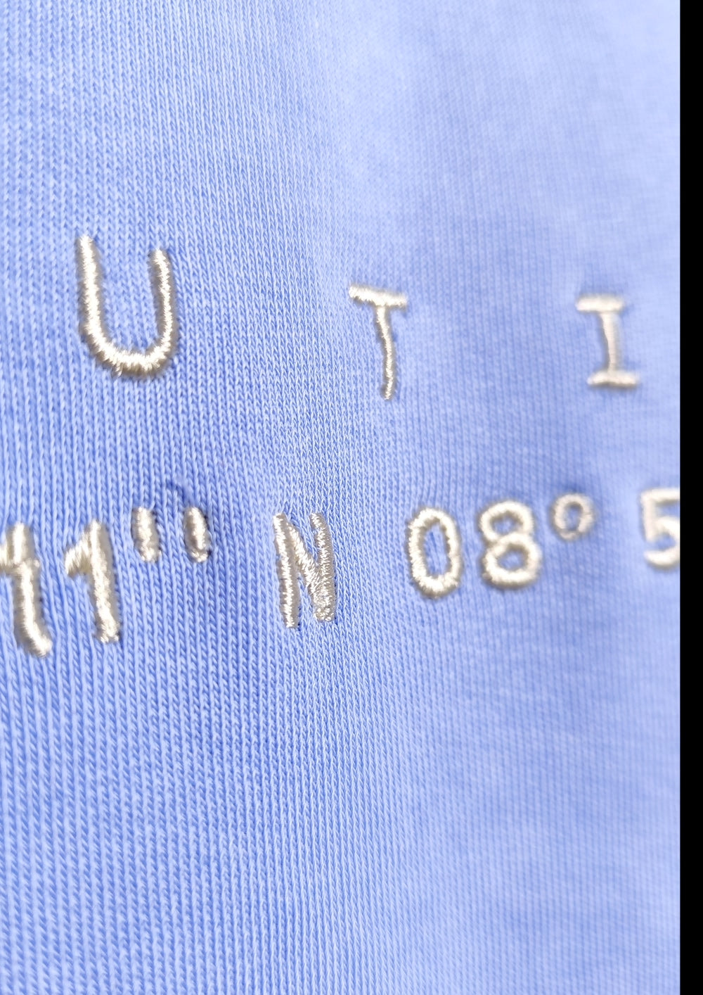 Sudadera Azul Vintage