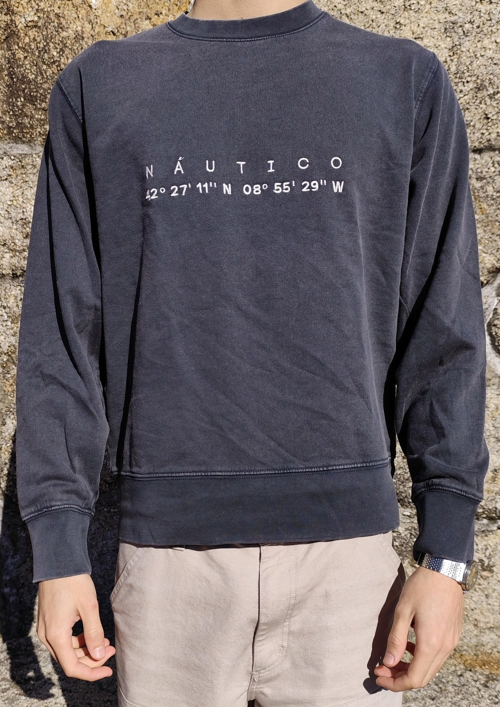 Sudadera Negro Vintage