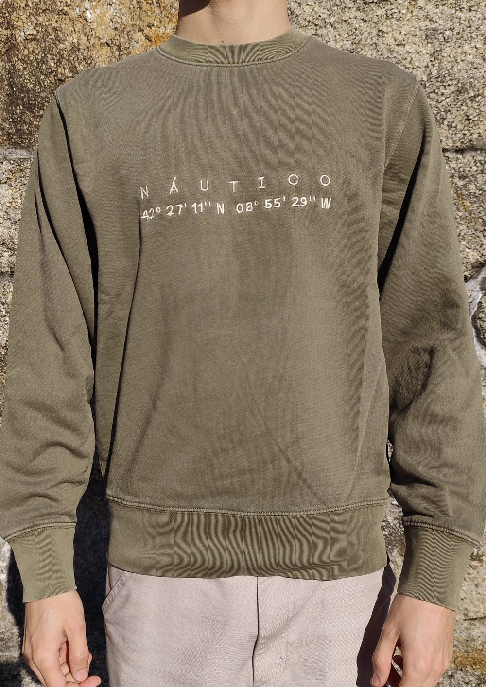 Sudadera Vintage Khaki