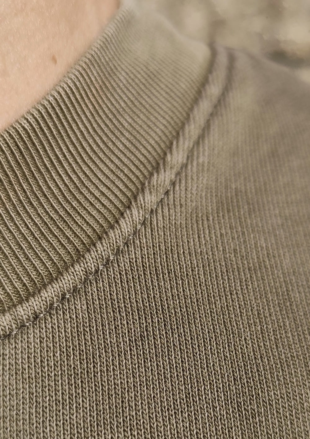 Sudadera Vintage Khaki