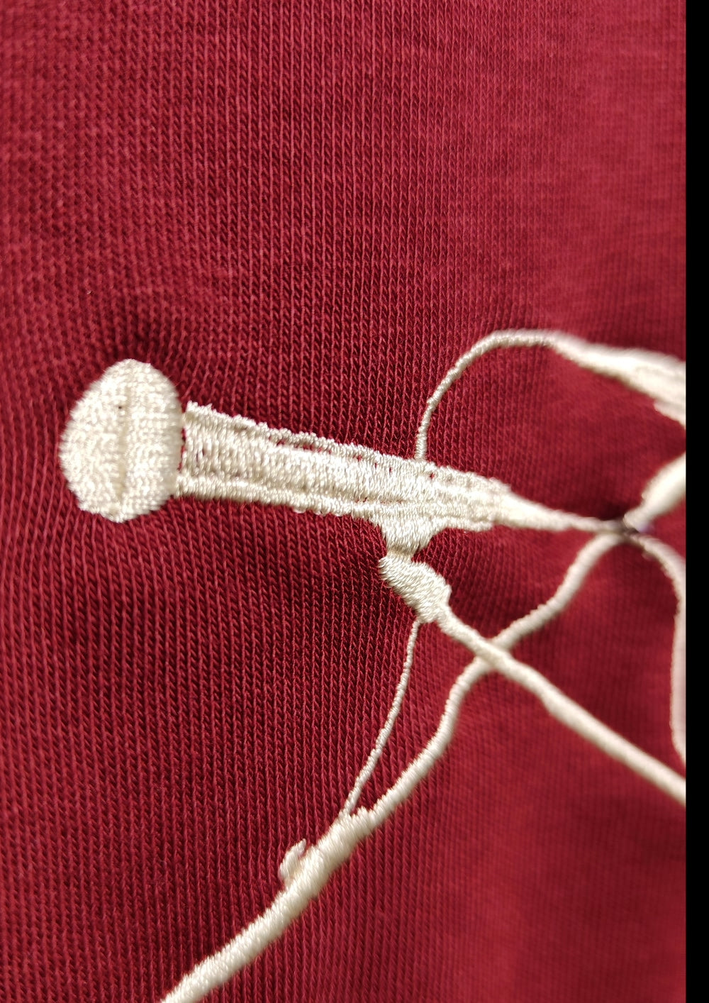 Sudadera Capucha Granate