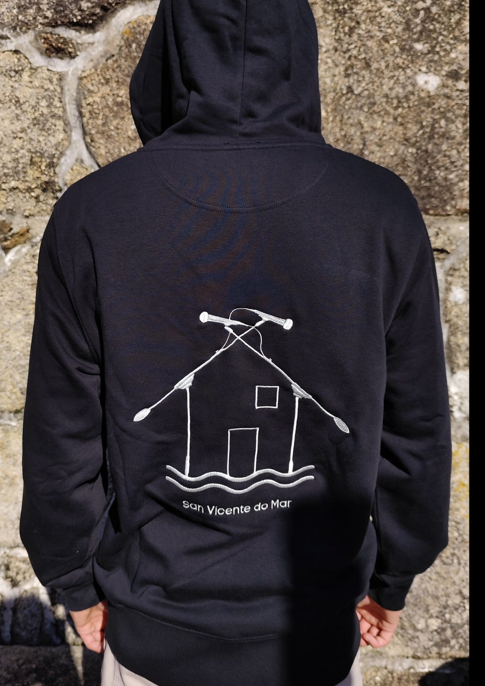 Sudadera Capucha Negra