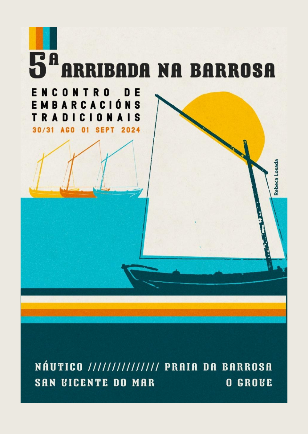 Póster V Arribada Na Barrosa